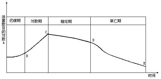 生長(zhǎng)曲線示意圖