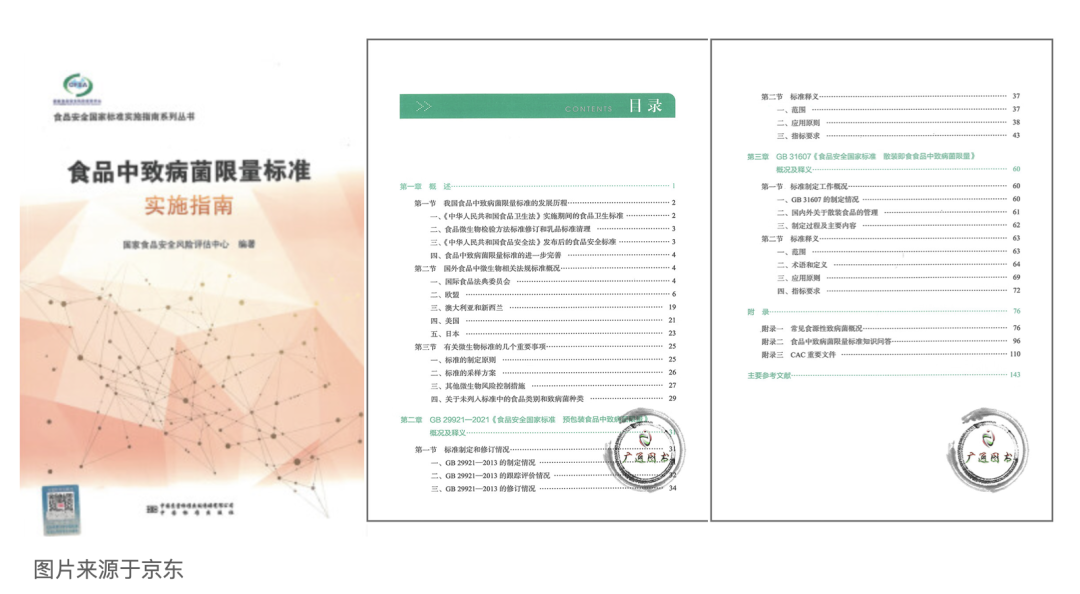 食品中致病菌限量標準